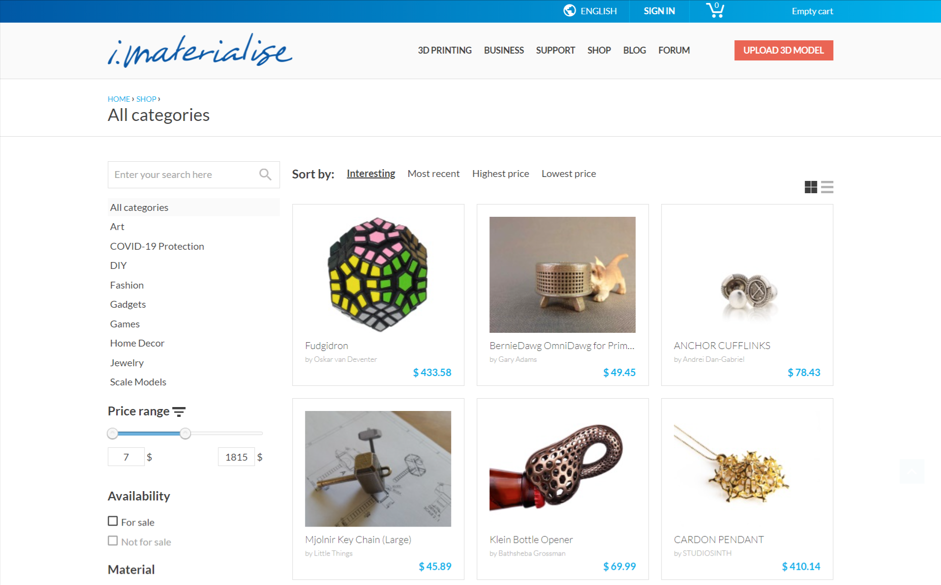 i.materialise shop